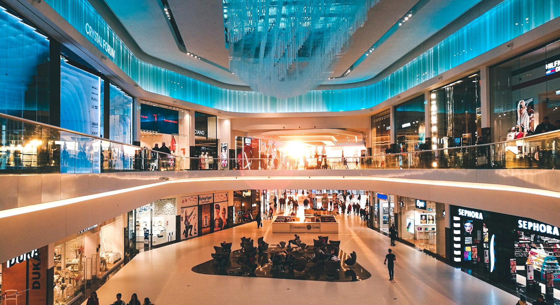 Mall atrium, SPJ Vedatam Sector 14